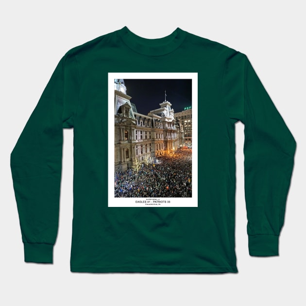 41 - 33 Poster Long Sleeve T-Shirt by Center City Threads